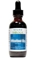 Vitamin D3 Drops (Micellized) - 1 oz - 1,200 IU's Per Drop