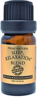 Sleep & Relaxation Essential Oil Blend 10ml - Pure Natural Undiluted Therapeutic Grade for Aromatherapy Scents & Diffuser - Good Natural Sleep Aid, Stress Anxiety Relief, Sleep Well