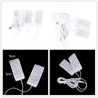 Electric Heating Pads - 1 Pair 5v Carbon Fiber Heating Pad Hand Warmer Usb Film Electric Winter Infrared Fever Heat Mat - Pillow Shoulders Back Cramps Period Automatic Dogs Large Pain Thermor