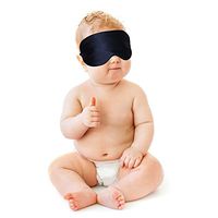 100% Mulberry Silk Sleep Infant Eyeshade Super Soft Natural Silk Eye Eyeshade Best Sleeping Eyeshade Blindfold for Baby Sleeping Boys Girls