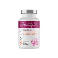 Beautiful Me Skinny Dreams Night Time Fat Burner. Non-Stimulant Weight Loss Supplement for Women.