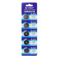 Sara-u 5PCS Button Battery CR2016 3V Lithium Cell Coin Batteries LM2016 BR2016 DL2016 Watch Electronic Toy Remote