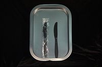 Black Heavy Weight Polypropylene Plastic Knives (Case of 2000)