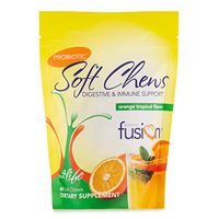 Bariatric Fusion Probiotic, Digestive & Immune Soft Chew Orange Tropical Flavor for Gastric Bypass and Sleeve Gastrectomy, 60 Count