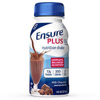 Ensure Plus Nutrition Shake, Milk Chocolate, 8 Ounces, 24 Count