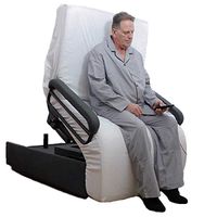 ENVYY, The Ultimate Lift Chair is Also an Adjustable Bed! Push-Button Operation for Super-Safe, Strain-Free, Pain-Free Bed Entry/EXIT. Electric tilt, Head and Foot Operation.