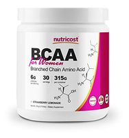 Nutricost BCAA for Women (Strawberry Lemonade, 30 Servings) - Formulated Specifically for Women - Non-GMO and Gluten-Free