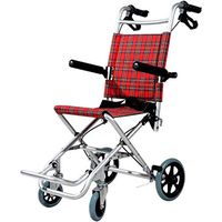 Folding Wheelchair Folding Wheelchair Disabled Lightweight Folding Driving Medical, Child Disabled Elderly Aluminum Travel Safety Bear 180kg Push Type