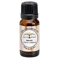 All Naturals Neroli Essential Oil (India) 100% Pure Undiluted Therapeutic Grade - 10Ml