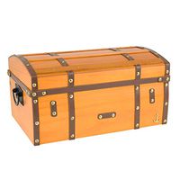 Humidor Supreme Gold Rush Cigar Humidor, Spanish Cedar Tray and Dividers, Glass Hygrometer with Brass Frame, Holds Up to 200 Cigars, Exterior 16" x 11" x 8"