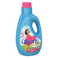 Liquid Fabric Softener, April Fresh, 64 oz Bottle, 8/Carton