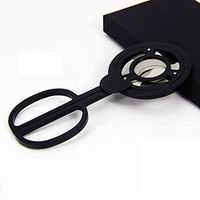 Julitech Cigar Cutter, Stainless Steel Scissors Broken Triple 3 Blades Cutter Machine, Fit for Most Cigars,Black