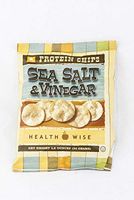 Healthwise Sea Salt and Vinegar Chips 10 Grams of Protein 7 Bag Pack
