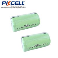 NiMH Sub C Sc high Capacity 3600mAh Rechargeable Battery with Tab (2pc)