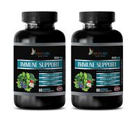 Immune System Booster for Women - Immune Support Advanced Complex 1550MG - Green Tea Extract Extra Strength - 2 Bottles 120 Capsules