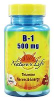Nature's Life B-1 Tablets, 500 Mg, 50 Count