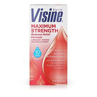 Visine Maximum Redness Relief by J & J Sales - 0.5 oz, Pack of 3