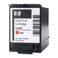HP Red Reduced Height Original Ink Cartridge (C6602R)