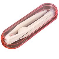 Yamalans Portable Contact Lens Inserter Remover+Tip Tweezers+Hygienic Nursing Kit (Pink)