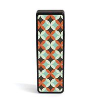 Marijuana Trinity Case | Black Deco Orange | Tobacco, Herb, Pre-Roll, Pill Carry Case