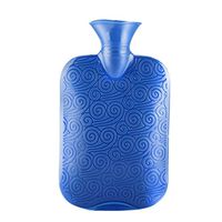 YUN Hot Water Bottle Water Injection Explosion-Proof Warm Water Bag Filling Plumbing Hand Treasure Female Students Adult Three Color Optional (Color : Blue, Size : 25x15cm)