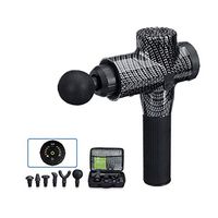 BITUBITU Therapy Massage Guns 5 Gears Muscle Massager Pain Sport Massage Machine Relax Body Slimming Relief 6 Heads Wit Bag