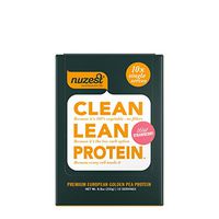 Nuzest Clean Lean Protein - Premium Vegan Protein Powder, Plant Protein Powder, European Golden Pea Protein, Dairy Free, Gluten Free, GMO Free, Wild Strawberry, 10 Count