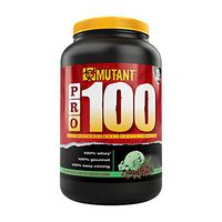 Mutant Pro a 100% Whey Protein Shake with No Hidden Ingredients, Comes in Delicious Gourmet Flavors, 2 lb - Mint Chocolate Chip Ice Cream