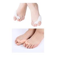 Silicone Gel Bunion Big Toe Spreader Hallux Valgus Corrector Straightener Orthosis Bunion Adjuster Feet Care Pedicure Toe Spreader Eases Pain (Style 1)