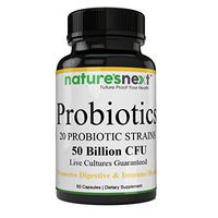 Extraordinary Probiotics 50 Billion CFU - Medical Grade Probiotic Supplement for Men & Women, Time-Release Probiotic: 20 Strains, Live Cultures