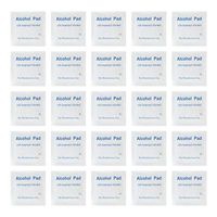 Beaupretty 700pcs Cleaning Prep Pads Disposable Individually Wrapped Cleansing Wipes for Mobile Phone Skin Nail Art Jewelry Care