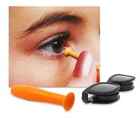 Contact Lens RGP Remover Tool, DMV Ultra Lens Handler, 1 Pack Orange w/Free Black Contact Lens Case