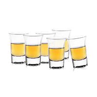 WENXINJIA  6 Set wine cup glass cup bullet to swallow wine bar cocktail glasses household