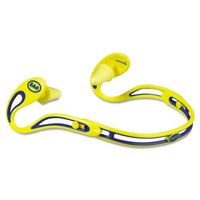 3M 3222000 E7A7R Swerve Banded Hearing Protector, Corded, Yellow