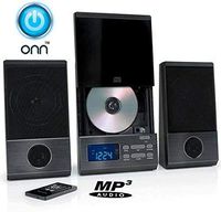 ONN Mini Stereo System ONA-503 CD Player AM/FM Stereo Radio Digital (Renewed)
