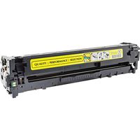 V7 V71415Y Remanufactured Yellow Toner Cartridge for HP CE322A (HP 128A) - 1300 Page Yield