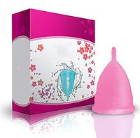 Period Menstrual Cup Reusable Comfortable, Menstrual Cup Wash Holder Storage, Menstrual Period Cup Cleaner, Sensitive Period Menstrual Cup Set Heavy Flow, Menstrual Period Cups For Women Beginner (L)