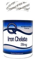 Iron Chelate 28mg 200 Capsules ^GLS