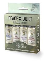Mindful Mixtures Peace & Quiet Aromatherapy Relaxation Kit | 4 Essential Oil Blends | Designed for Pain, Stress, Sleep and Headache Relief |  4x10ml