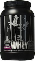 Animal Whey Isolate Whey Protein Powder – Isolate Loaded for Post Workout and Recovery – Low Sugar with Highly Digestible Whey Isolate Protein - Strawberry - 2 Pounds