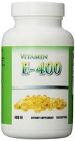 Eden Pond Vitamin E-400 D-Alpha with High Power Absorb Supplement, 250 Count