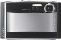 Sony Cybershot DSCT5 5.1MP Digital Camera with 3x Optical Zoom (Black)