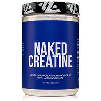 Pure Creatine Monohydrate – 200 Servings - 1,000 Grams, 2.2lb Bulk, Vegan, Non-GMO, Gluten Free, Soy Free. Aid Strength Gains, No Artificial Ingredients - NAKED CREATINE