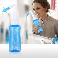 Remylady Neti Pot Nasal Wash Bottle Nose Cleaner Nasal Irrigator for Adult and Kid Nose Care Avoid Allergic Rhinitis (300ml Bottle, Pressure Control)