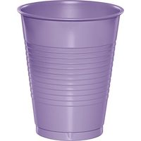 Club Pack of 240 Luscious Lavender Purple Disposable Plastic Drinking Party Tumbler Cups 16 oz.