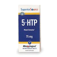 Superior Source 5-HTP Nutritional Supplements, 75 mg, 60 Count