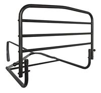 Stander 30" Safety Adult Bed Rail - Home Elderly Bedside Safety Rail + Swing Down Assist Handle