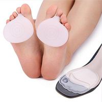 Foot pad,3 Pairs Ball of Foot Cushions Metatarsal Gel Pads Pain Relief and Comfort One Size Fits Shoe Inserts for Women