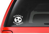 #Nooga Strong (A4) Chattanooga, TN Tennessee Support Vinyl Decal Sticker Car/Truck Laptop/Netbook Window
