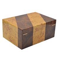 Wood Lining Wood Lining Cedar Wood Piano Paint Large Capacity Cigar Humidor Moisturizing Box